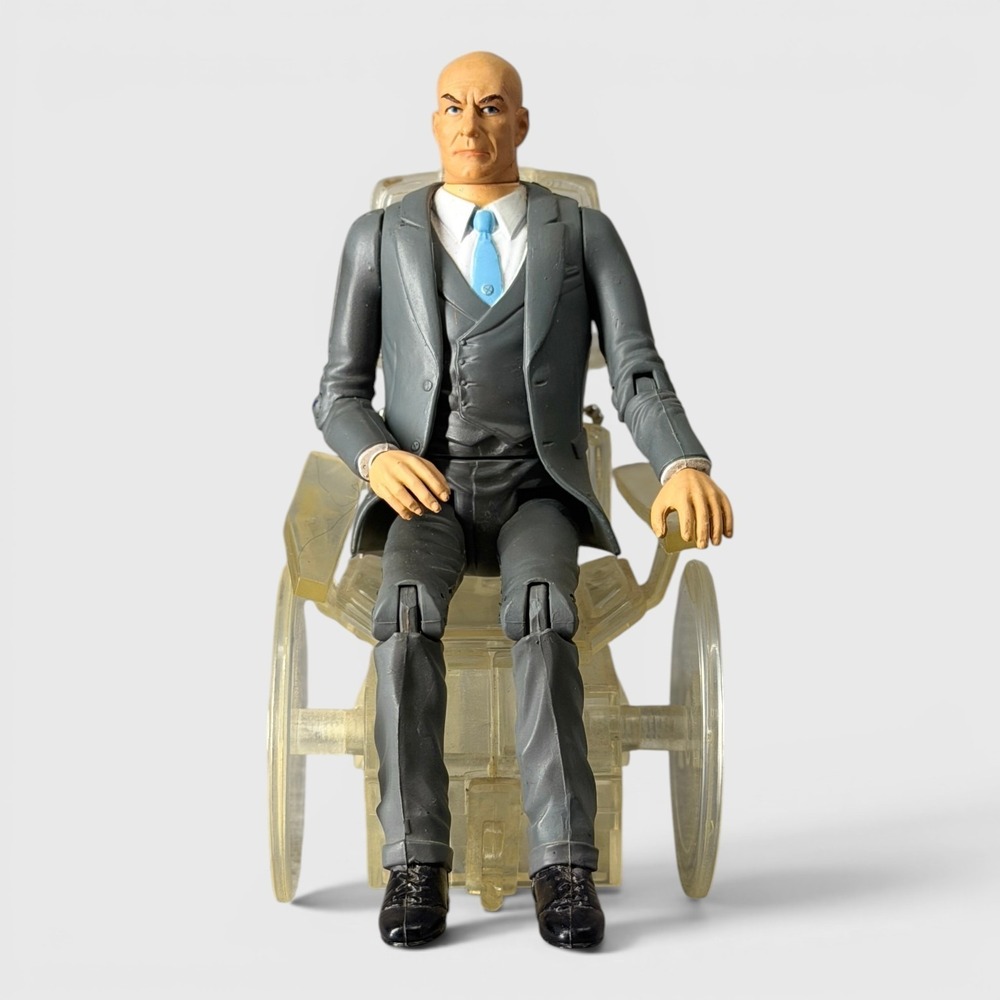 Marvel X-Men The Movie Professor X 6" Loose Toy Figure w/ Chair Toybiz 2000
